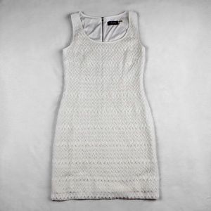 Guess White Lace Bodycon Fitted Stretchy Dress